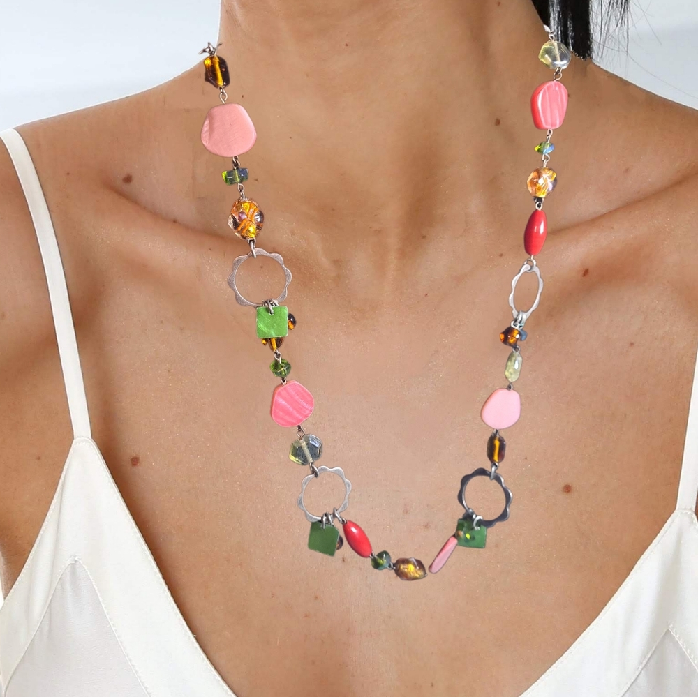 Chico's Multicolor Statement Necklace